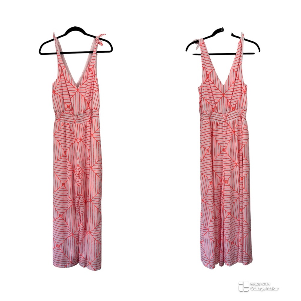 Vineyard Vines Canopy Geo Jumpsuit New - Picture 3 of 16